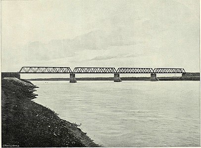 Ponte sul Kiya, 1899