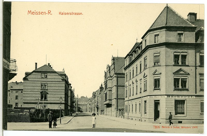 File:07255-Meißen-1906-Kaiser Straße, Bäckerei Dierchen-Brück & Sohn Kunstverlag.jpg