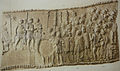 Tafel / Plate LXXVII Deutsch: Ansprache Traians an die Truppen English: Trajan addresses his troops