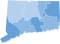 Results for the 1826 Connecticut gubernatorial election by county.