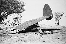 1940 site do acidente aéreo em Canberra.