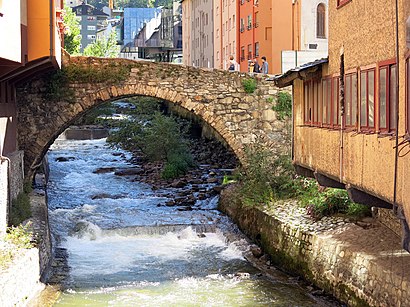 Cómo llegar a Pont D'Engordany en transporte público - Sobre el lugar