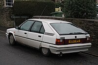 Citroën BX 14TGE (Phase II facelift; UK)