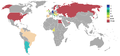 Pays participants à la Coupe du monde de football de 1990