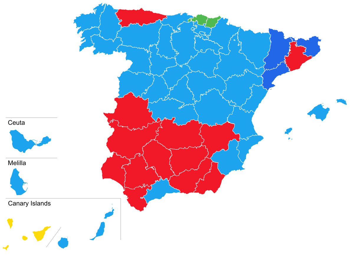 Results breakdown of the 1999 European Parliament election in Spain - Wikipedia