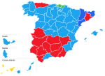 Thumbnail for Results breakdown of the 1999 European Parliament election in Spain