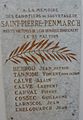 Plaque commémorative du drame du 23 mai 1925 (le chavirage du canot de sauvetage de Saint-Pierre fit 8 morts).