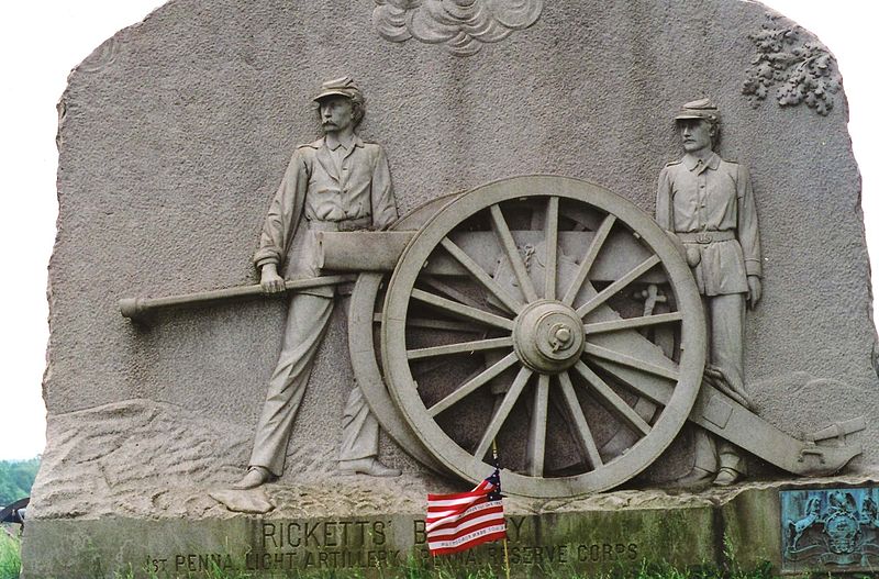 File:1st Pennsylvania Battery monument.jpg