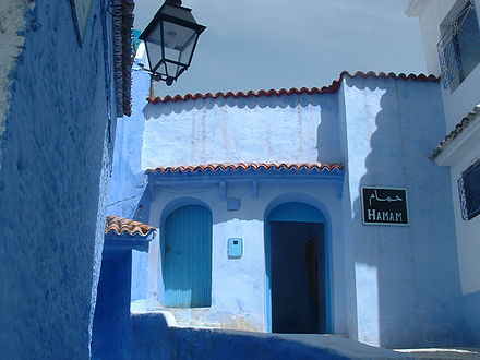 A hammam in Chefchaouen