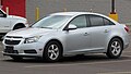 2012 Chevrolet Cruze 1LT, front left view