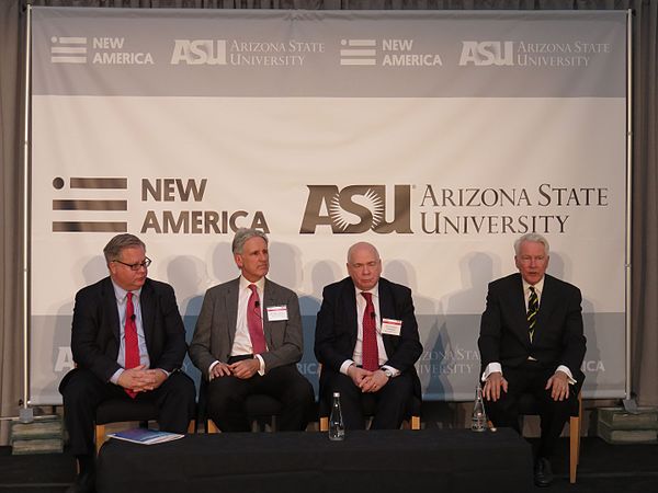 2015 panel discussion at the New America think tank in Washington, D.C.