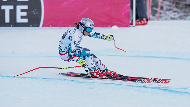 File:2017 Audi FIS Ski Weltcup Garmisch-Partenkirchen Damen - Stephanie Venier - by 2eight - 8SC8730.jpg