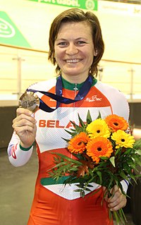 <span class="mw-page-title-main">Tatsiana Sharakova</span> Belarusian racing cyclist