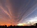 2020-11-03 16 49 08 Cirrostratus clouds just after sunset at the junction of New Jersey State Route 34, New Jersey State Route 35 and New Jersey State Route 70 in Wall Township, Monmouth County, New Jersey.jpg