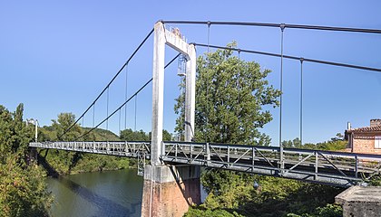 Lo pont pendolant de Buset de Tarn