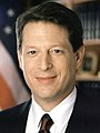 Albert Arnold Gore, dit Al Gore, homme d'affaires et politique américain, vice-président des États-Unis de 1993 à 2001.