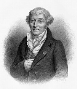 Portrait en buste de Jacques-Noël Sané (1740-1831) ingénieur constructeur naval français.