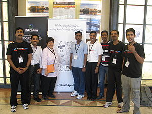 Wikipedistas de la India.