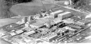 The AGA production and development center around 1920