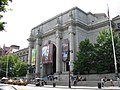 Front view of the American Museum of Natural History