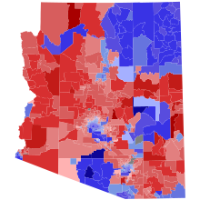 AZ Senate 2018 Precinct Results.svg