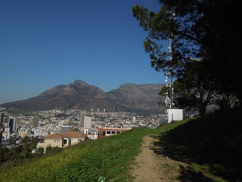 File:A different view of Table Mountan, Cape Town from Lion's Head Mountain Side 10.jpg