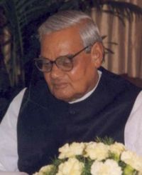 Prime Minister Atal Bihari Vajpayee (office: 19 March 1998 - 22 May 2004) placed the development of Information Technology among his top five priorities and formed the Indian National Task Force on Information Technology and Software Development. Ab vajpayee2.jpg