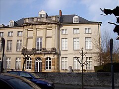 Le palais de l'ancienne abbaye de Dieleghem en 2008, situé à Jette dans la région de Bruxelles-Capitale.