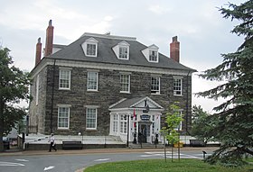 Admiralty House en Halifax - residencia de verano del comandante de la estación