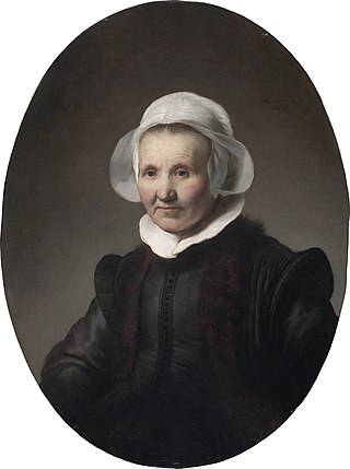 <i>Portrait of a 62-year-old Woman, possibly Aeltje Pietersdr Uylenburgh</i>