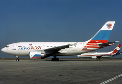 Airbus A310, použitý při letu 593