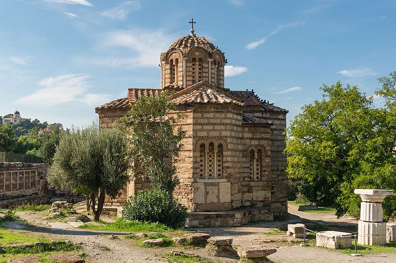 File:Agii Apostoli church back agora athens.jpg