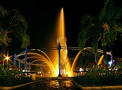 Fountain in Bekapai Park