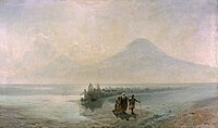 И. Айвазовский, Сошествие Ноя с Арарата, 1889 г.