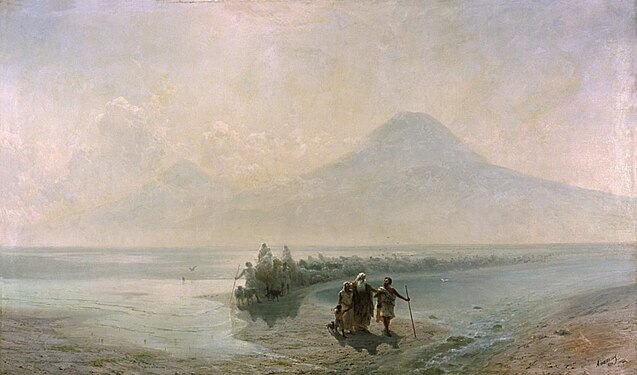 Descent of Noah from Ararat (1889). National Gallery of Armenia[59]
