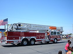 Alamogordo ladder truck.