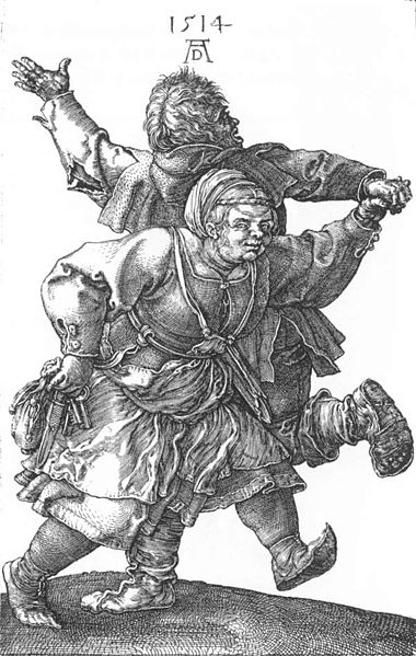 File:Albrecht Dürer - Peasant Couple Dancing - WGA7316.jpg