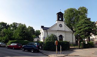 Lilla Alby Urban district in Sundbyberg municipality, Sweden