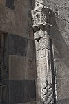 Decorative engaged column carved at the Tawashi Mosque (1372)