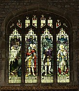 All Saints Church, 1914-1918 War Memorial Window - geograph.org.uk - 1337964.jpg