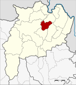 District location in Chiang Rai Province