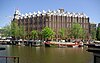 Scheepvaarthuis, the first building in Amsterdam School style, now a hotel