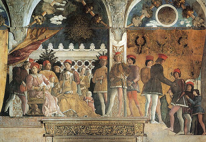 Mantegna: The Gonzaga family (detail)