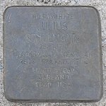 Ansbach Stolperstein Schulmann, Julius.jpg