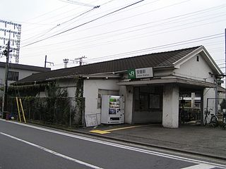 Anzen Station railway station in Yokohama, Kanagawa prefecture, Japan