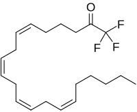 Araxidonil trifluorometil ketone.svg