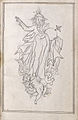 75r, Zeichnung Christus mit Reichsapfel