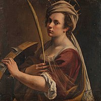 Artemisia Gentileschi, Self Portrait as Saint Catherine of Alexandria, oko 1615. – 1617.[4]