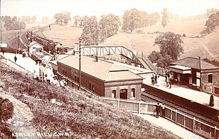 <span class="mw-page-title-main">Ashley Hill railway station</span> Disused railway station in Ashley Down, Bristol