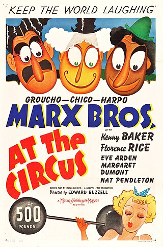 <i>At the Circus</i> 1939 Marx Brothers film by Edward Buzzell